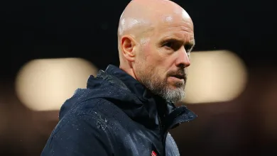 Erik ten Haag watched his side slump to another devastating defeat on sunday