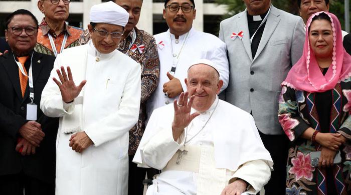 Grand Imam Nassarudin Umar and Pope Francis