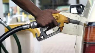 Fuel being distributed at a vendor point