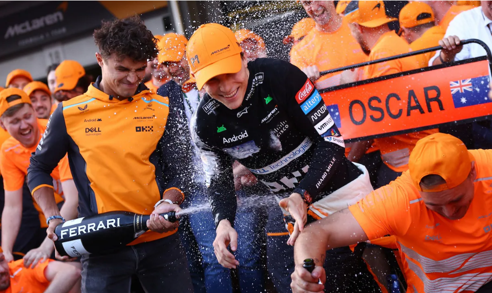 Lando Norris impreesive drive was completely outstaged by Oscar Piastri win in Baku