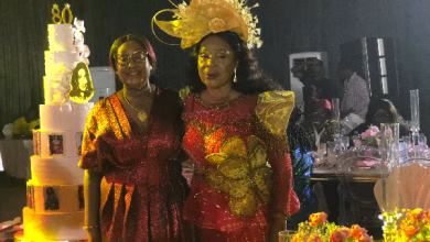 Maame Dokono (right) and daughter
