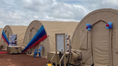 60-bed mobile field hospital