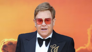 British singer-songwriter and pianist, Sir Elton John