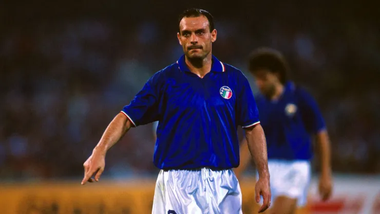 Salvatore Schillaci,former ballon d'or winner and Italian legend