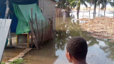 Tidal waves at Ketu South