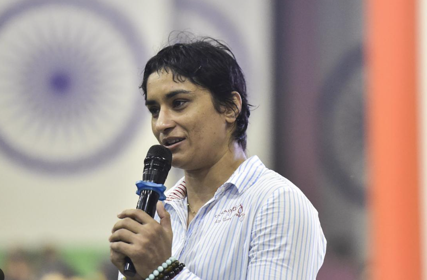 Vinesh Phogat,former Olympics wrestler