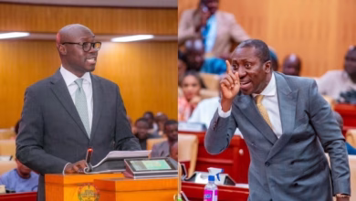 Dr. Cassiel Ato Forson and Alexander Afenyo-Markin