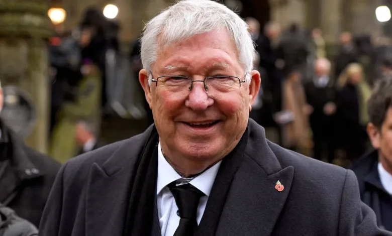 Alex Fergusson,former Manchester United manager