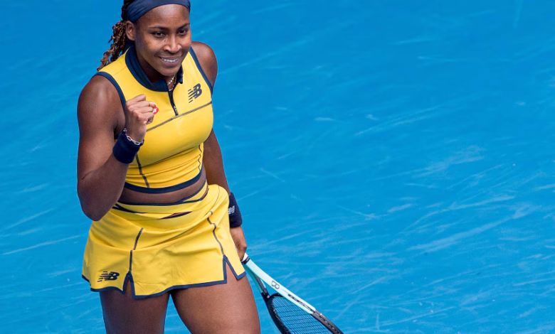American Coco Gauff beat Ukrainian Yuliia Starodubsteva to reach the semifinal of the China Open in Beijing
