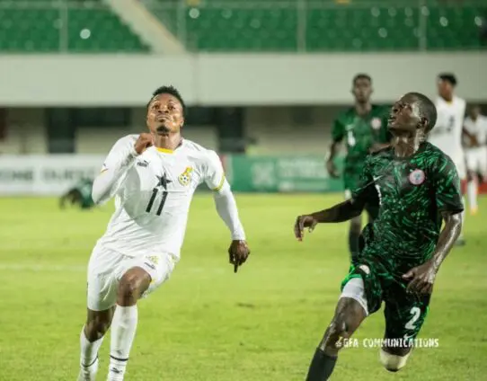 Ghana and Nigeria in the 2024 U-20 WAFU B Cup of Nations