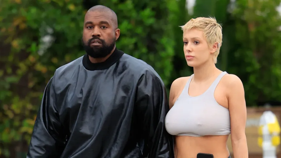 Kanye West and Bianca Censori