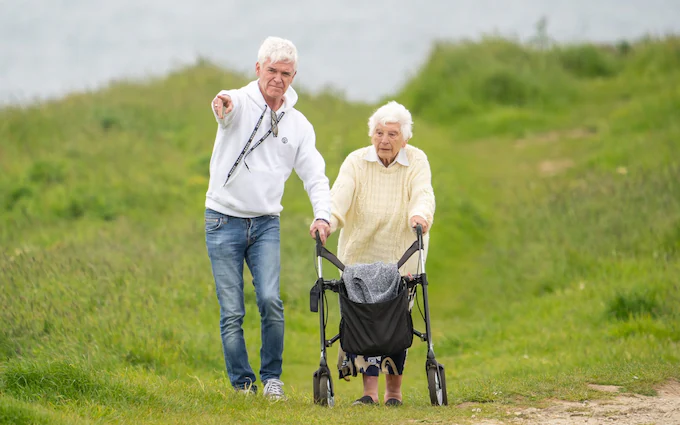 Phillip Schofield and Late mother