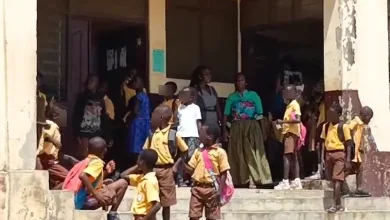 Pupils at Galilea M/A Primary School