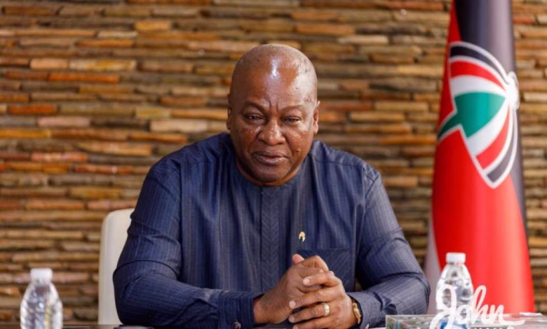 Former President and NDC Presidential Candidate, John Dramani Mahama