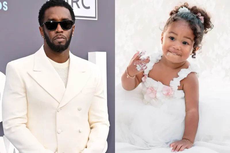 Diddy Combs and Daughter