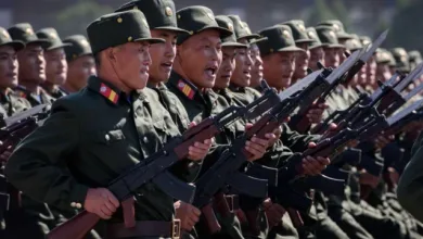 11,000 North Korean troops