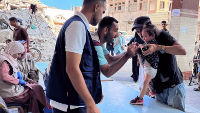 Polio Vaccination in North Gaza