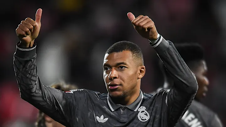 French football star, Kylian Mbappé