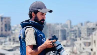 Omar el Qataa is a photojournalist operating out of northern Gaza