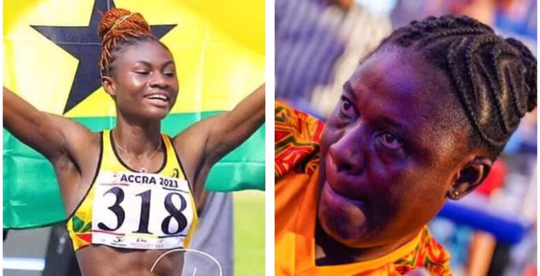 High jump Queen Rose Yeboah and Grace Mintah