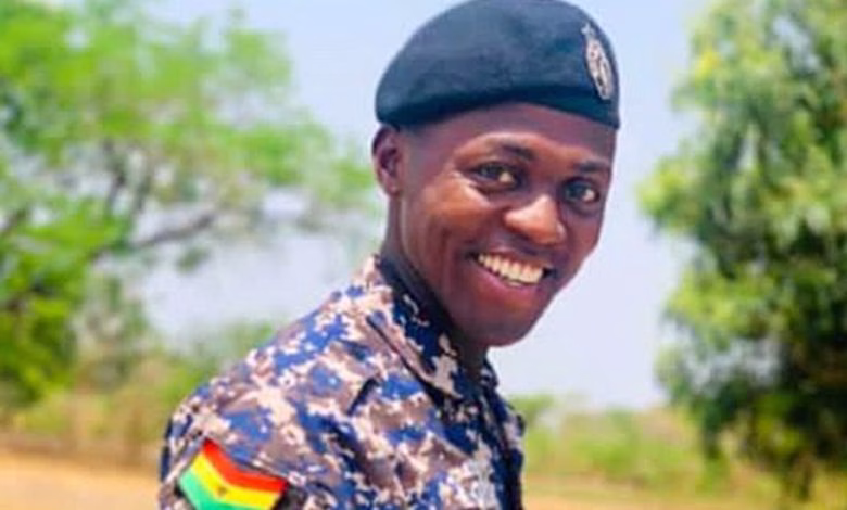 Late Police Constable, Kennedy Ofori Boateng