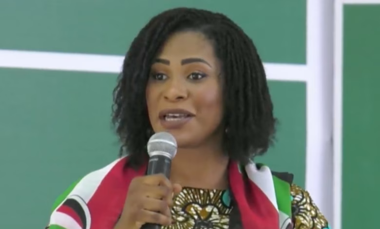 Actress and MP for Tema Central, Ebi Bright