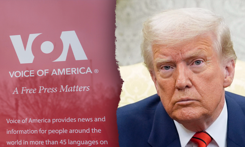 Voice of America, President Trump