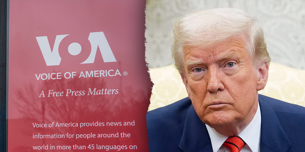 Voice of America, President Trump