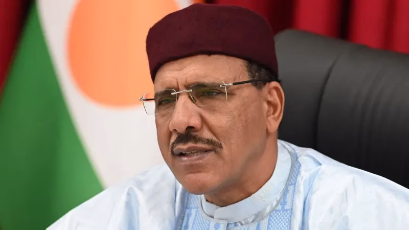 Former Nigerien President Mohamed Bazoum,