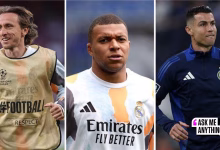 uka Modric, Kylian Mbappe and Cristiano Ronaldo