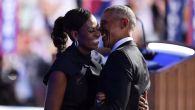Michelle and Barack Obama