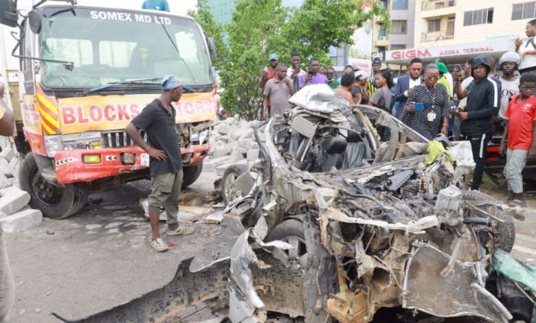 accident on Ring Road
