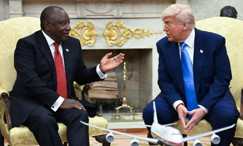 President Ramaphosa visited the White House
