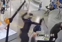 Robot attack handler in china