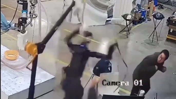 Robot attack handler in china