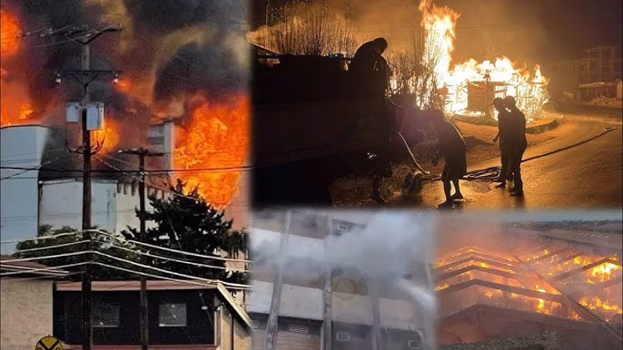 Fire at Flour Mills Ghana Ltd