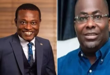 Charles Bissue and Andy Owusu