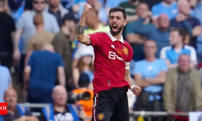 Man United have made big steps for next season - Bruno Fernandes
