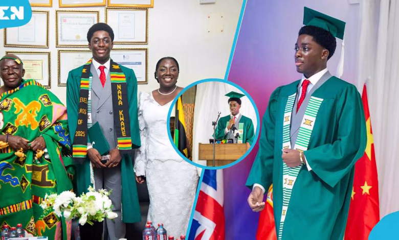 Oheneba Kwame Kyeretwie graduates from DPS
