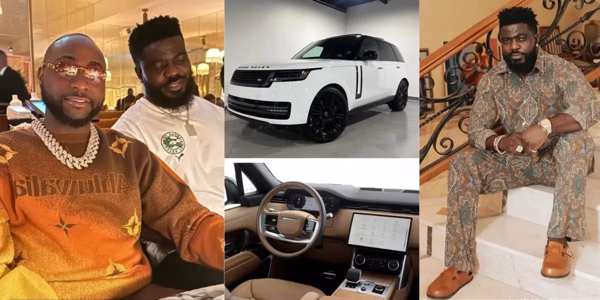 Davido gifts aide Range Rover