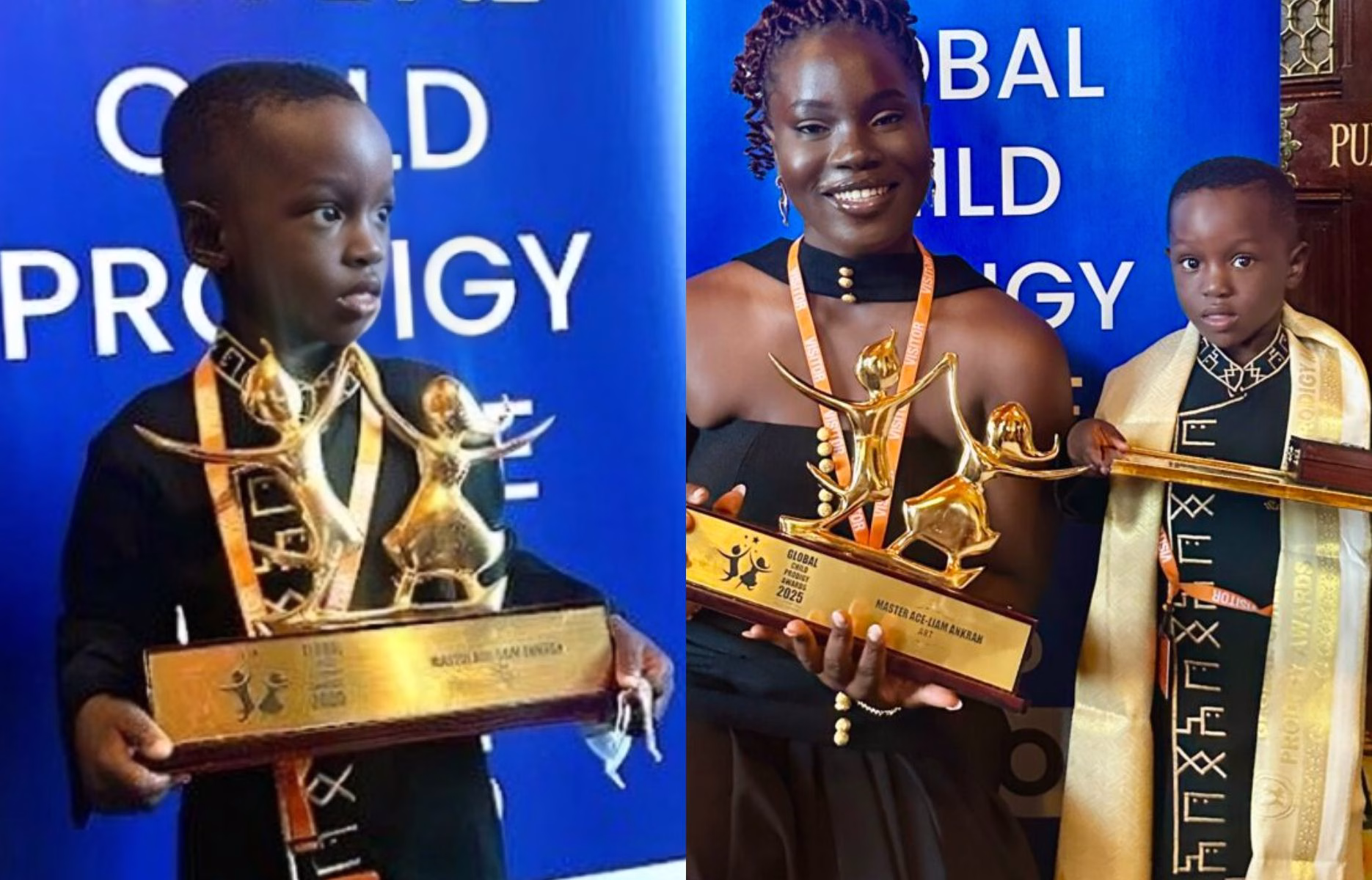 Ace-Liam Nana Sam Ankrah hols the Guinness World Records as the youngest male artist