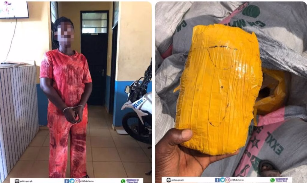Woman arrested for possession of narcotics in Tema