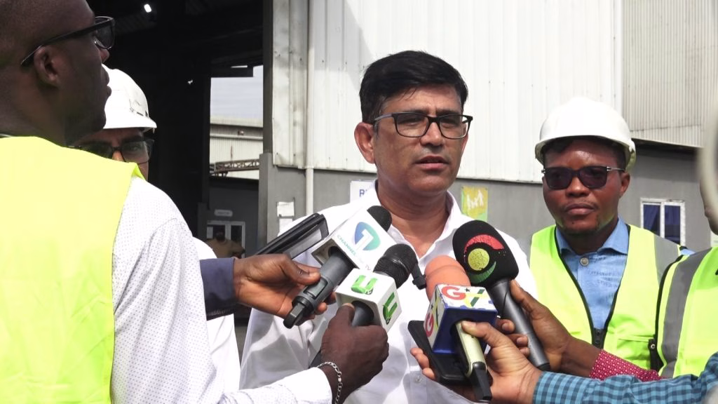 Director of Recyclers Ghana Manesh Kumar Jangir