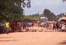 youth block Samreboi roads