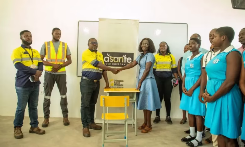 Asante Gold Donates to Queens Girls' SHS