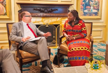 Elizabeth Ofosu-Adjare meeting with the senior U.S. officials