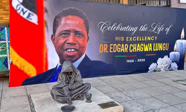 former Zambian President Edgar Lungu