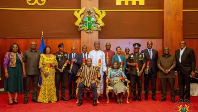 Police Council members sworn in by President Mahama