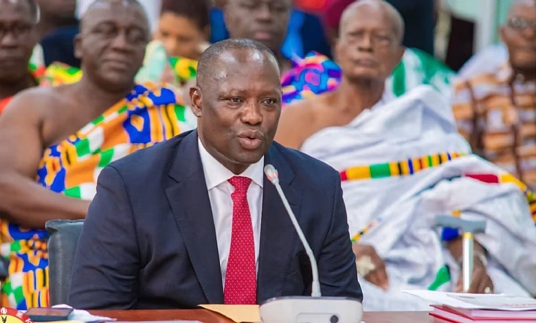 Minister for Lands and Natural Resources, Emmanuel Armah-Kofi Buah