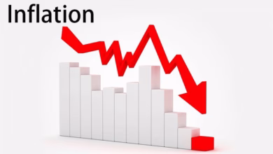 inflation rate drops